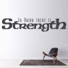 Union Strength Family Quote Wall Sticker