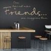 Friends Family Quote Wall Sticker