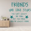 Like Stars Friends Quote Wall Sticker