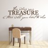 Where Your Treasure Is Family Quote Wall Sticker