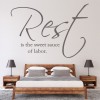 Rest Home Quote Wall Sticker