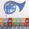 French Horn Instrument Music Wall Sticker