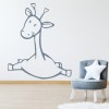 Cartoon Giraffe Nursery Wall Sticker