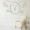 Funny Bird Easter Chick Kids Wall Sticker