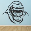Gorilla Portrait Monkey Wall Sticker