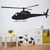 Helicopter Aircraft Wall Sticker