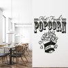 Popcorn Kitchen Quote Wall Sticker