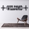 Welcome Sign Cowboy Wall Sticker