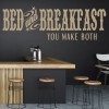 Bed And Breakfast Kitchen Quote Wall Sticker