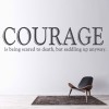 Horse Quote Courage Wall Sticker