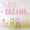 Sweet Dreams Nursery Quote Wall Sticker