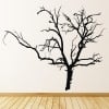 Creepy Bare Tree Halloween Wall Sticker