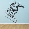 Snowboard Jump Extreme Sport Wall Sticker