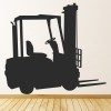 Fork Lift Truck Construction Wall Sticker