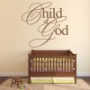 Child Of God Religious Quote Wall Sticker