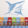 Great White Shark Under The Sea Wall Sticker