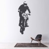 Motorbike Dirt Bike Jump Wall Sticker