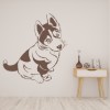 Husky Puppy Dog Wall Sticker