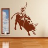 Bull Rider Cowboy Wall Sticker