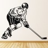 Ice Hockey Player Winter Sports Player Wall Sticker