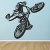 BMX Stunt Bike Cycling Sports Wall Sticker