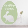 Happy Easter Easter Egg Bunny Wall Sticker