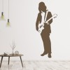 Guitarist Guitar Musical Instruments Wall Sticker