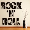 Rock N Roll Band Music Wall Sticker