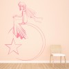 Moon & Star Angel Wall Sticker