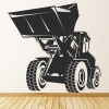 Tipper Truck Digger Wall Sticker