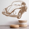 VW Beetle Car Vintage Transport Wall Sticker