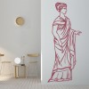 Greek Grecian Lady Wall Sticker