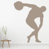 Discus Thrower Athletics Fitness Wall Sticker