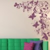 Butterfly Corner Girls Bedroom Wall Sticker