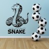 Cartoon Snake Childrens Wall Sticker