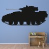 Army Tank Wall Sticker