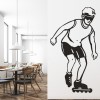 Rollerblading Sports & Hobbies Wall Sticker