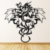 Tribal Dragon Winged Monster Wall Sticker