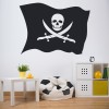 Skull And Crossbones Pirate Flag Wall Sticker