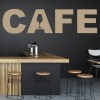 Cafe Sign Wall Sticker