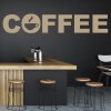 Coffee Food Drink Quote Wall Sticker