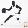 Basketball Player Sports Wall Sticker