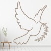 Dove & Olive Branch Bird Wall Sticker