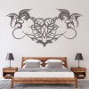 Gothic Swirls Decorative Headboard Wall Sticker