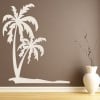 Palm Trees Tropical Beach Wall Sticker