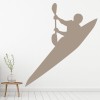 Kayak And Rower Water Sports Wall Sticker