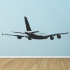 Jumbo Jet Passenger Airplane Wall Sticker