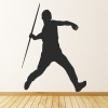 Javelin Throw Athletics Sports Wall Sticker