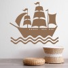 Pirate Ship Boats Ocean Wall Sticker