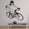 Bike Racer Cyclist Cycling Sports Wall Sticker